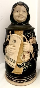 Pair of Munich Vintage Child Beer Steins