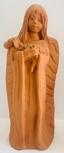 Three Vintage Terracotta Figurines