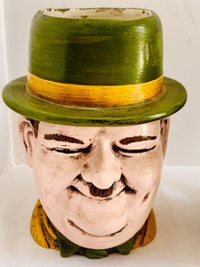 Vintage Laurel and Hardy Toby Jugs