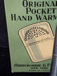 Pair of Abercrombie & Fitch Vintage Pocket Hand Warmers