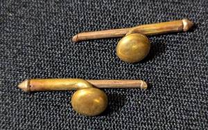 Mens 14k and 10k Gold Cufflinks