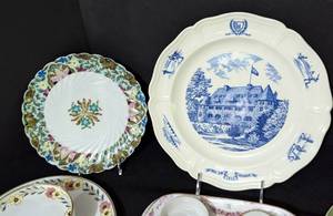 Assorted Vintage Painted Dishes