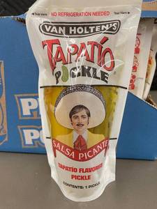 lot 17 image: Van Holtens Tapatio Pickle, 12 Individually Wrapped