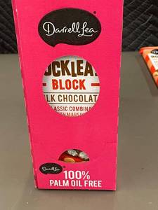 lot 25 image: Darrell Lea Rocklea Road Block Milk Chocolate - 12 Pack