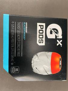 lot 59 image: Gx Pods Gatorade Glacier Freeze Thirst Quencher Concentrate - 4 Pack
