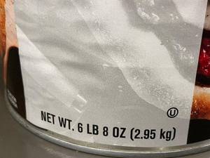lot 73 image: Roseli Pizza Sauce, 6 LB 8 OZ Can