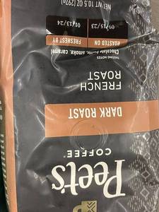 lot 87 image: ID 2 - Lot of 3 Ground Coffee Bags - Peets, Wicked Joe, Scooters Coffee