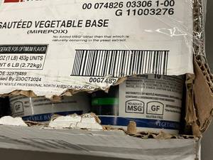 lot 118 image: ID 4 - Minors Sauted Vegetable Base, 6 lbs (Mirepoix)
