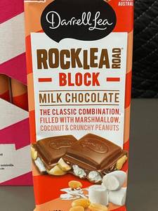 lot 265 image: Darrell Lea Rocklea Road Block Milk Chocolate - 12 Pack