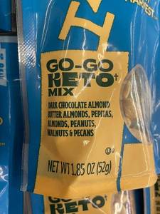 lot 405 image: HI 2 - Lot of 8 Orchard Valley Harvest Go-Go Keto Mix 1.85 oz Packs