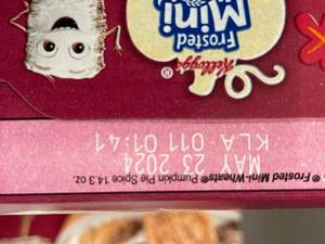 lot 407 image: Kelloggs Frosted Mini-Wheats Pumpkin Pie Spice Cereal Lot - 8 Boxes