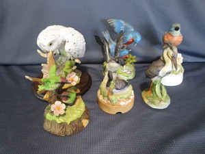 Music Boxes & Bird Figures