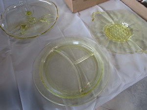 Yellow Depression Glass