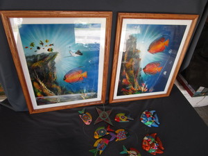 Fish Mobile & Wall Dcor, Prints
