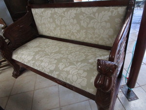 Winged Gargoyle Bench