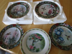 Lena Liu Hummingbird Plates