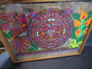 Mayan Calendar On Treebark