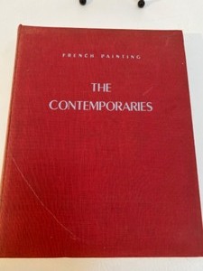 lot 26 image: French Painting The Contemporaries. Hardcover Coffee Table Book Pictures