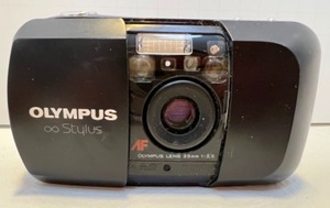 lot 95 image: OLYMPUS INFINITY Stylus 35mm Lens Film Camera Japan Real Film