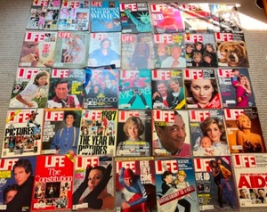 lot 133 image: Huge Lot of 36 LIFE MAGAZINES From 1970-1980