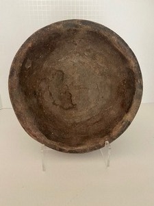 lot 169 image: RARE Ancient TERRA-COTTA Pottery Common Use Primitive Bowl
