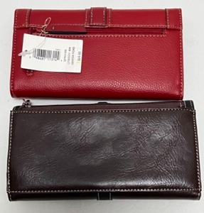 lot 198 image: Set of NEW Unused Ladies Wallets Villager & NYC Accessories