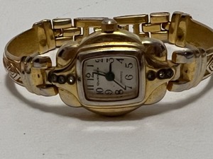lot 229 image: Ladies WRIST WATCH Lot - QTY 4 Including Abalone Shell, White Modern, Vintage Gold Tone Metal & Nymph Fairy Face