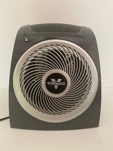 lot 261 image: KEEP COZY Vornado Whole ROOM HEATER & Fan w Two Heat Settings  Timer & Door Draft Guard