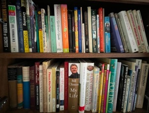 lot 241 image: Large Lot of Hard Cover  Paperback BOOKS Includes a Variety of Novels & Interesting Reads