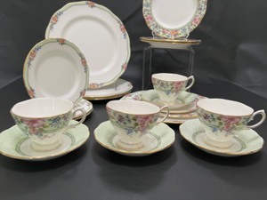 lot 300 image: New w Tags ROYAL ALBERT Hartington CHINA Set of 4 Place Settings
