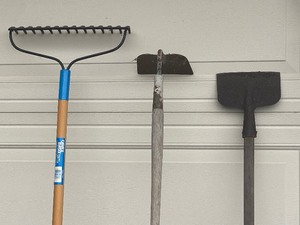 lot 189 image: GARDEN TOOLS Lot Including Hoe, Rake and More