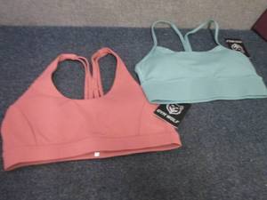 2- Ladies Gym Wolf Sports Bras Size...
