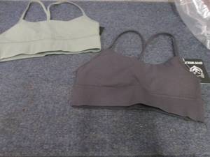 2- Ladies Gym Wolf Sports Bras Size...
