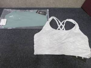 2- Ladies Gym Wolf Sports Bras Size...