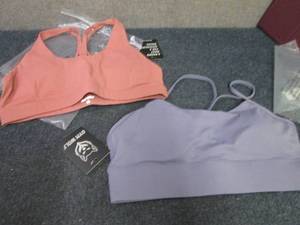 2- Ladies Gym Wolf Sports Bras Size...
