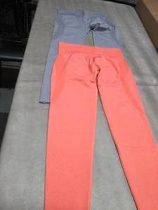 2 Pair Ladies Gym Wolf Leggings Siz...