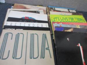 Assorted Vinyl LPs-classic rock...