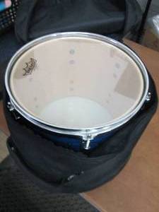 Remo Clear 12 inch Drum with Case...