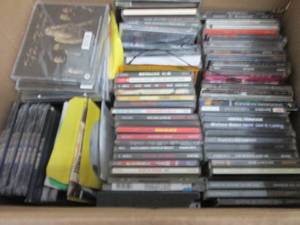 Box of Assorted Audio CDs...