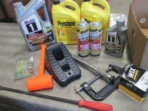 AntiFreeze, Oil, Hand Tools, Misc...