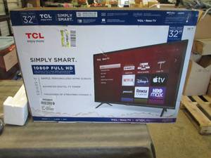 32 inch TCL Roku TV...
