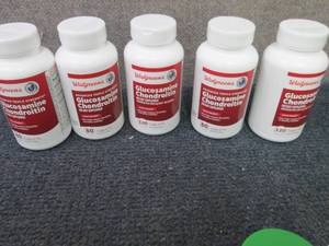 5 Bottles Glucosamine Chondroitin...
