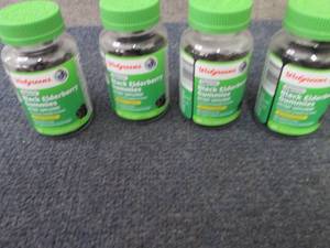 4- 60 ct Black Elderberry Gummies...