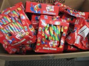 Fruit Loop Candy Canes...