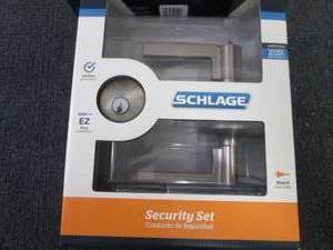 Schlage Accent Satin Nickel Single-...