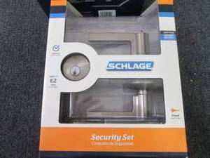 Schlage Accent Satin Nickel Single-...