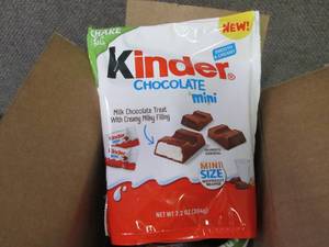 5-7.2 oz Kinder Chocolate Minis...