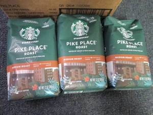 3- 12 oz Pikes Place Medium Roast G...
