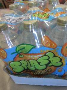 2- 6pks 16.9 oz Splash Mandarin Ora...