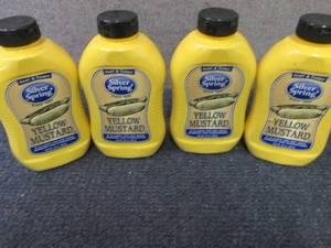 4- 20 oz Silver Spring Yellow Musta...